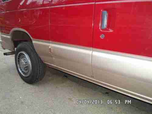 1992 ford e350 club wagon 7 pass van......85k orig miles...1 ton..above average, image 18