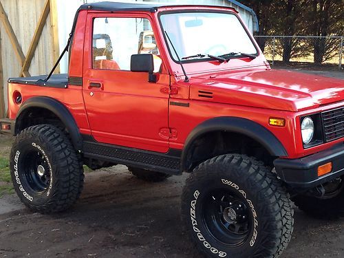 1988 suzuki samurai ja sport utility 2-door 1.3l