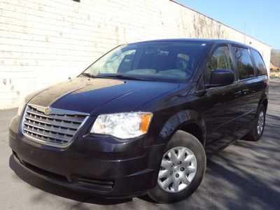 Chrysler town &amp; country lx stow-n-go power sliding doors tail gate no reserve