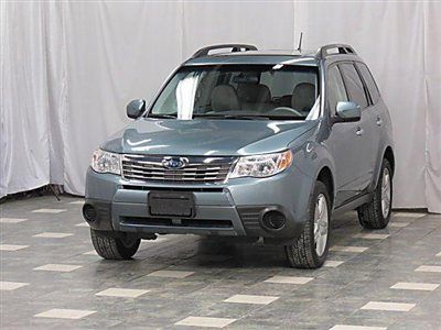 2010 subaru forester x prem pzev awd 30k wrnty heated seats mroof loaded