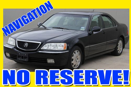 2004 acura rl navigation,clean title,rust free,tx vehicle,no reserve!