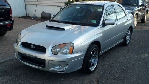 2004 subaru impreza wrx platinum silver 109k miles f title runs great