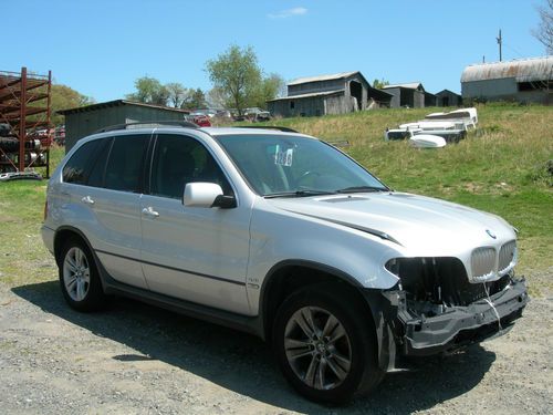 2006 bmw x5 4.4l awd sav suv 72k wrecked rebuildable clear virginia title