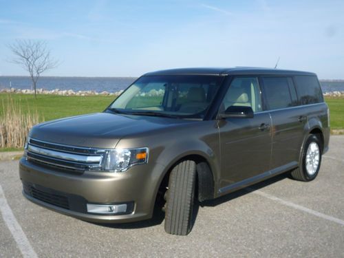 2013 ford flex sel sport utility 4-door 3.5l clear title no reserve