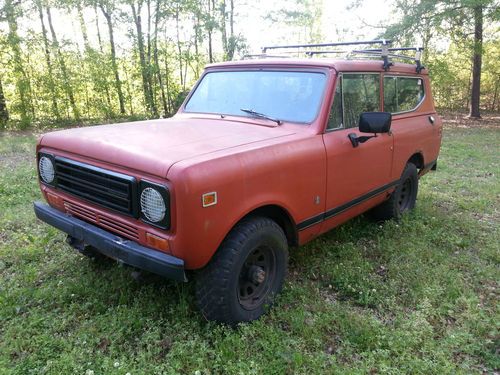 1978 international scout ii 2 345 auto a/c all original 4x4