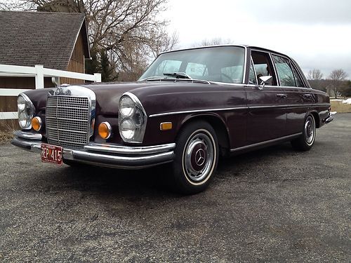 1973 mercedes benz 280se 4.5l