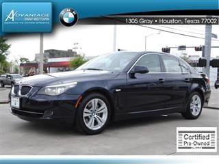 2010 bmw certified pre-owned 5 series 4dr sdn 528i rwd