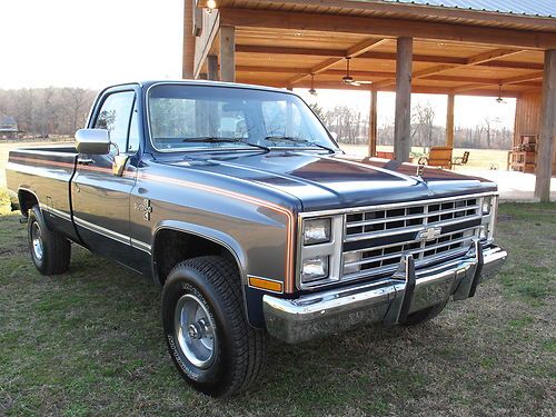 1986 chevy silverado c10 4wd 24,687 original miles