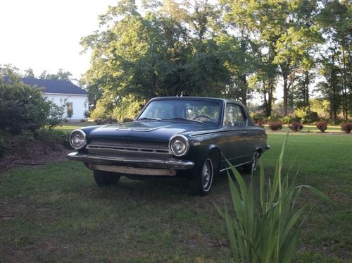 1964 dodge dart gt two door 225 slant six three speed, bucket seats