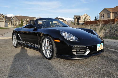 2011 porsche boxster spyder convertible 2-door 3.4l