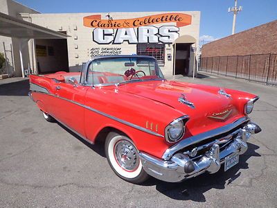 1957 chevrolet bel air convertible in las vegas!! - built to drive &amp; enjoy