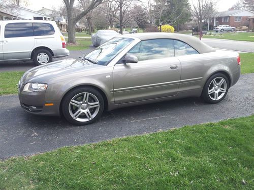 2007 audi a4 2.0t  convertible cabriolet 2-door fwd