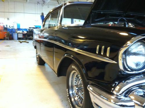 1957 chevy bel air 2 door, must go today! no reserve!