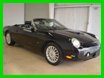 2004 ford thunderbird 43k miles, automatic, leather, hard top