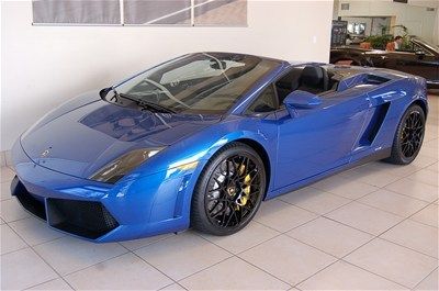 2013 lamborghini gallardo, lp550-2 spyder, blue/black