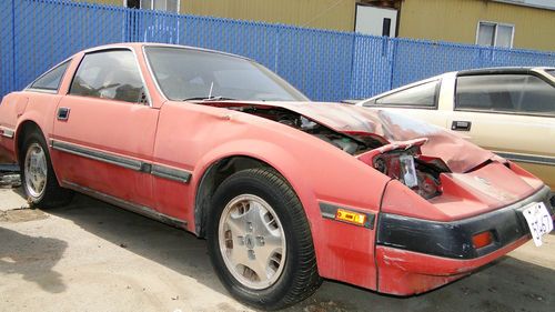 1984 datsun nissan 300zx coupe v6 project resto 5 speed