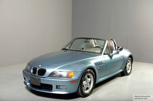 1999 bmw z3 roadster power top 1-owner leather m sports pkg wood clean