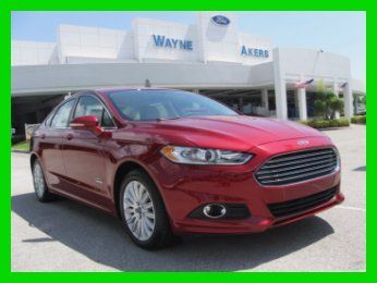 13 new ruby red energi hybrid electric 2l i4 sedan *navigation *rear view camera