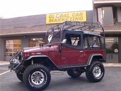 1971 toyota fj cruiser, fully custom, body off restoration  w/over $50k invested