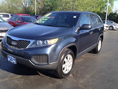 2011 kia sorento lx!! 4 cylinder!! front wheel drive!! low mileage!!