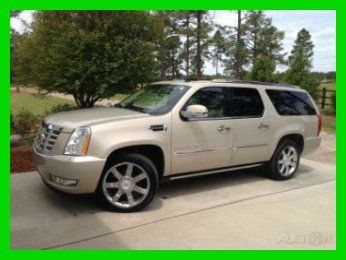 2010 cadillac escalade premium 6.2l v8 awd suv onstar bose sunroof navigation cd