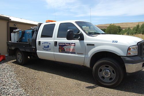 2005 f-350 crew cab flatbed