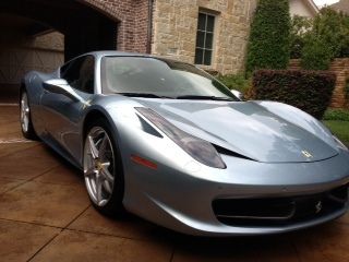 2010 ferrari 458 italia 4.5 l mid mounted v8 engine