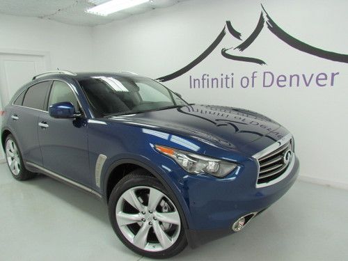 2013 infiniti fx50 awd only 2k miles! loaded!