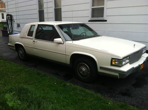 1988 cadillac coupe deville, v8