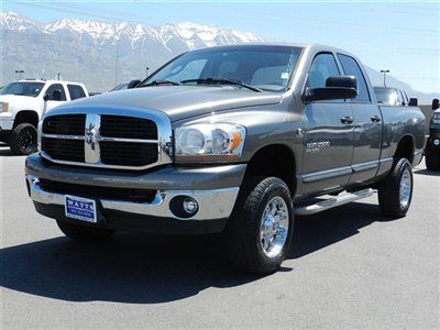 Quad cab slt laramie 4x4 5.9 cummins diesel shortbed custom dodge ram truck