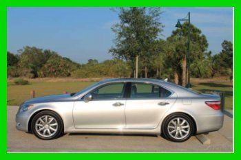 2008 lexus ls 460 4.6l v8 sedan premium sunroof navigation leather backup camera