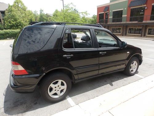 1999 mercedes-benz ml430 base sport utility 4-door 4.3l no reserve