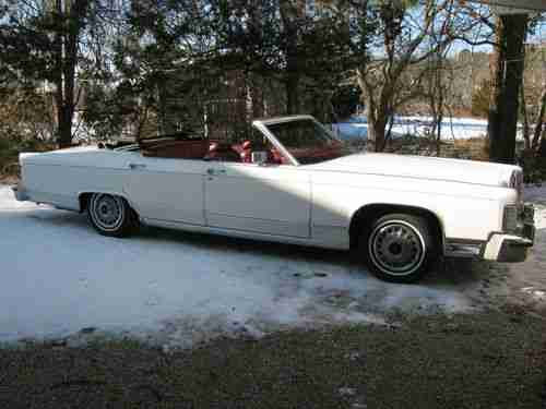 Custom 1978 Lincoln Town Car Convertible, US $13,000.00, image 10