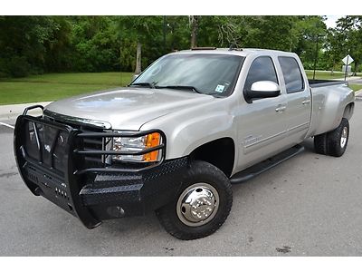 2007 GMC Sierra 3500 Crew Cab SLT NAV DVD 4x4 Diesel CLEAN, US $30,990.00, image 2