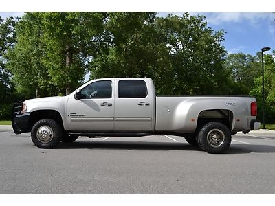 2007 GMC Sierra 3500 Crew Cab SLT NAV DVD 4x4 Diesel CLEAN, US $30,990.00, image 3