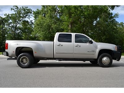 2007 GMC Sierra 3500 Crew Cab SLT NAV DVD 4x4 Diesel CLEAN, US $30,990.00, image 7