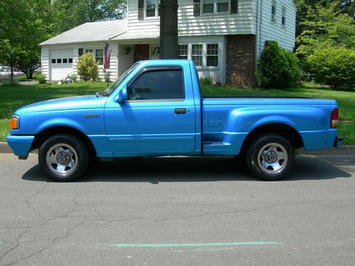 1998 ford ranger xl standard cab pickup 2-door 2.5l stepside no reserve 5spd