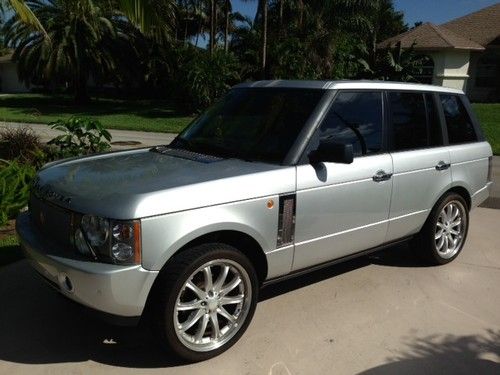 2004 land rover range rover hse sport utility 4-door 4.4l