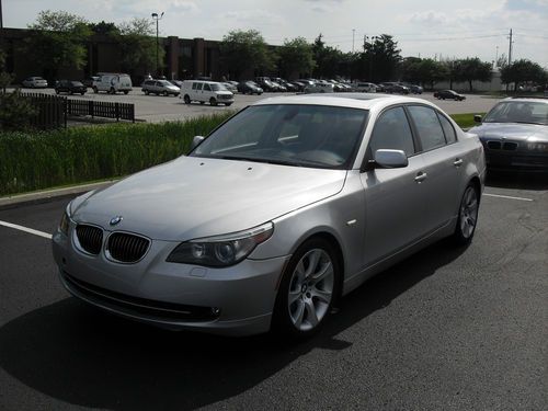 2006 BMW 550i PRIOR SALVAGE DAMAGED WRECKED RUNS AND DRIVES, US $18,900.00, image 3