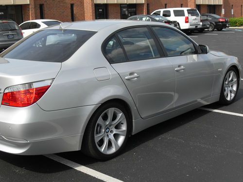 2006 BMW 550i PRIOR SALVAGE DAMAGED WRECKED RUNS AND DRIVES, US $18,900.00, image 7