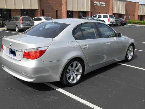 2006 BMW 550i PRIOR SALVAGE DAMAGED WRECKED RUNS AND DRIVES, US $18,900.00, image 20