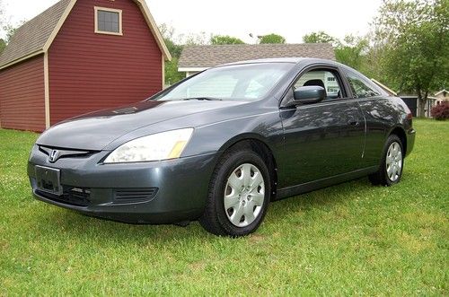 2003 honda accord lx coupe....3.0 liter 6 cylinder, auto trans, 6 discno reserve