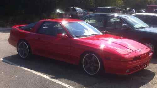 1991 toyota supra turbo targa top (light damage)