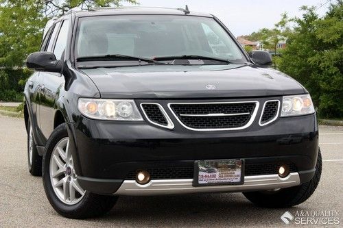 2008 07 saab 9-7x 4.2i awd navigation heated seats leather sunroof one owner