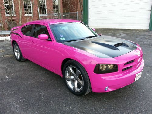 2006 dodge charger base sedan 4-door 2.7l super bee clone, unique collor pink