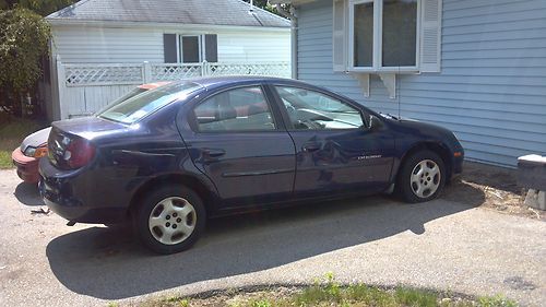 2000 dodge neon es sedan 4-door 2.0l