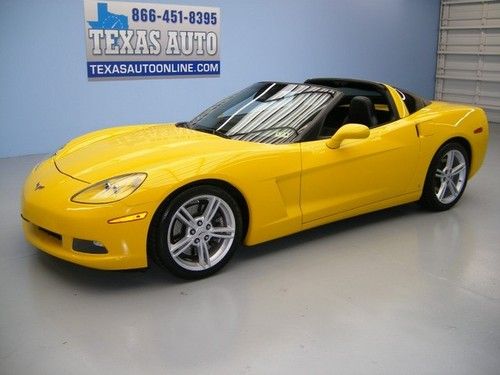 We finance!!  2009 chevrolet corvette 1lt 6-speed removable top push start xenon