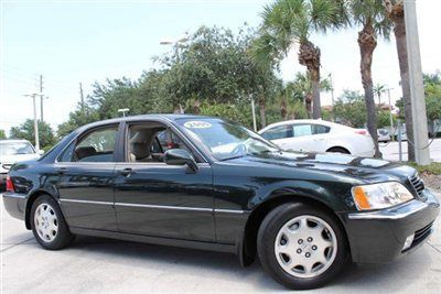 2000  acura green rl 4door sedan