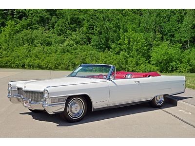 1965 eldorado convertible, a/c, bucket seats, loaded with all the options