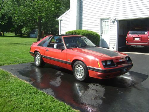 1986 for mustang gt 5.0, 5 speed, t-tops, no rust unmolested car